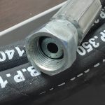 شیلنگ کارواشی 5.16 دولاسیم 10 متری با دوسر مهره و پرس