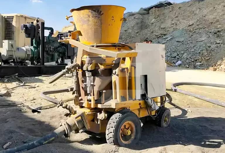 دستگاه شات کریت