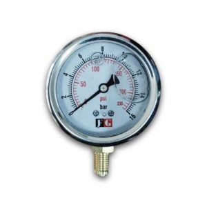 گیج 16 0 بار صفحه 6 سانت 1/4 روغنی