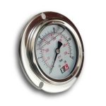 گیج تابلویی 25 0 بار صفحه 6 سانت 1/4 روغنی